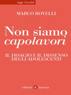 cover image of Non siamo capolavori